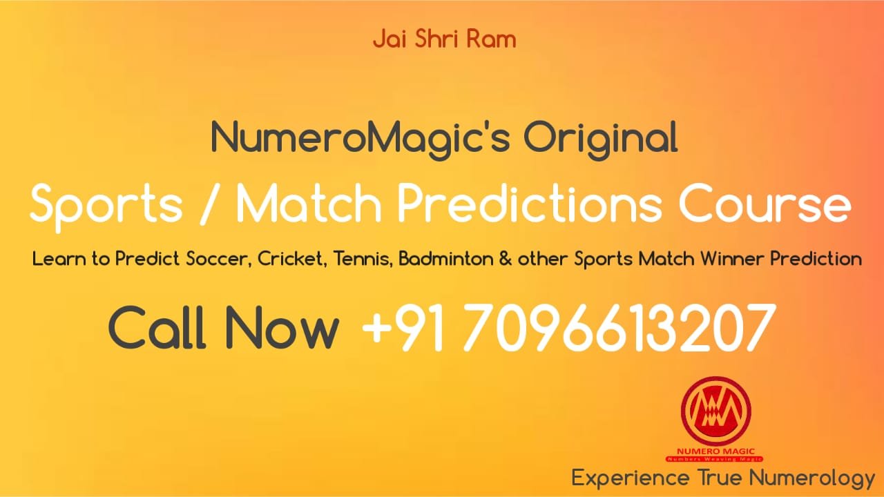 Sports Prediction Numero Magic